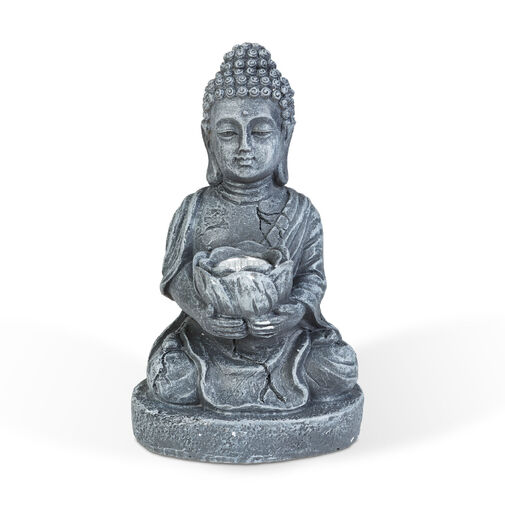 11269 • Szolár Buddha - 1 LED - 12,5 x 8,5 x 19 cm - 2 féle