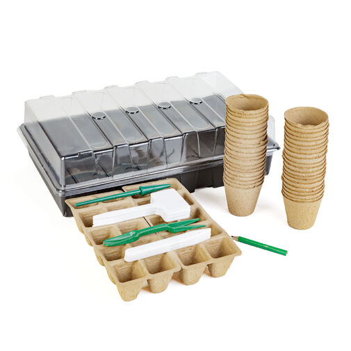 11989 • Palántanevelő készlet - 66 db-os - 35,4 x 23,7 x 6,1 cm