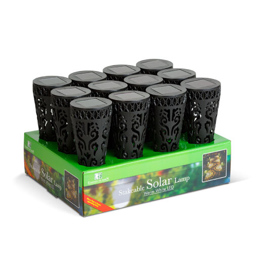 13011 • Leszúrható szolár lámpa - 1 melegfehér LED - 28,5 x 7 cm