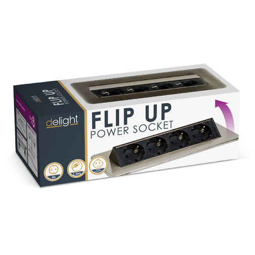 20446B • Rejtett elosztó - 4-es - Felnyíló kivitel - szálcsiszolt