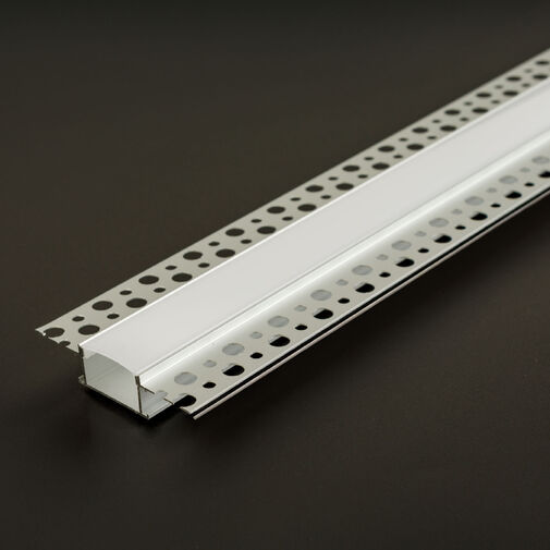 41025A1 • LED aluminium profil sín - vakolható, gipszkartonba süllyeszthető - 1000 x 61 x 13 mm