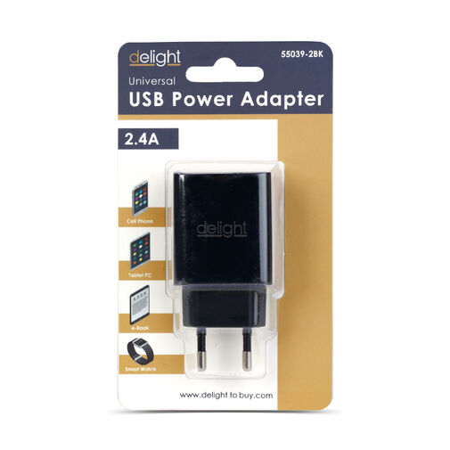 55039-2BK • USB Hálózati adapter