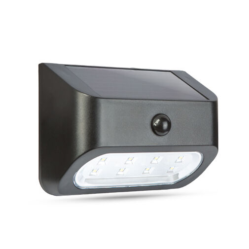 55282 • Mozgásérzékelős szolár lámpa - 14 x 6,5 x 10 cm - 8 x SMD LED
