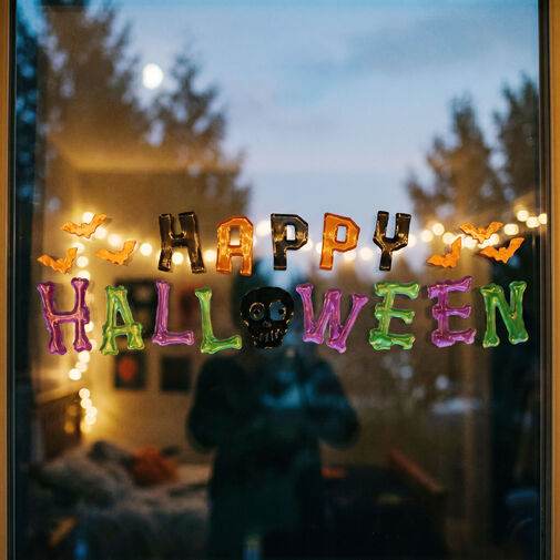 56613 • Halloween gél ablakmatrica szett - 50 x 15 cm - 2 féle