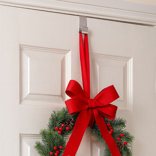 58617 • Kopogtató / Ajtódísz tartó - fém - 7 x 6,5 x 2 cm - 2 db / csomag