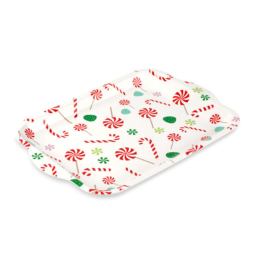 59751 • Karácsonyi tálca - műanyag - 34 x 23 cm