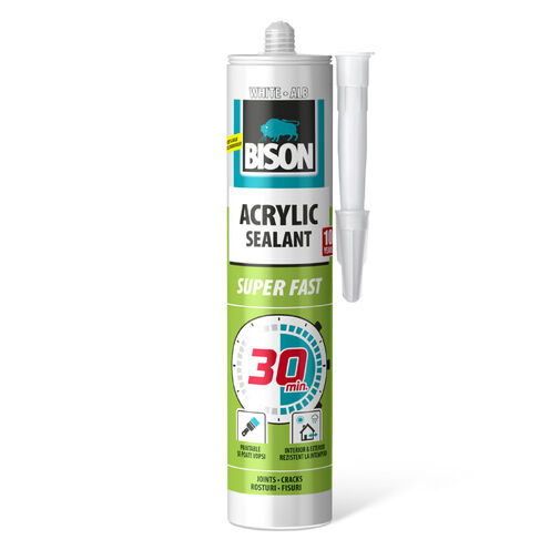B05624 • Bison 30 perces akril, fehér, 300ml