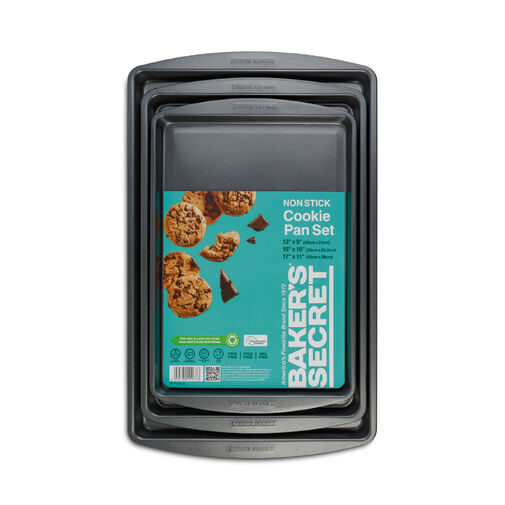 BS10236 • Baker's Secret Essential Line - 3 db sütemény sütő lap