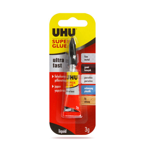 U36700 • Super Glue pillanatragasztó 3 g liquid