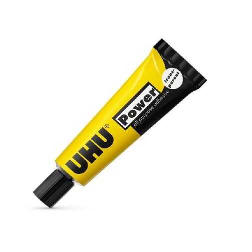 U40328 • UHU univerzális átlátszó ragasztó POWER TRANSPARENT 45 g